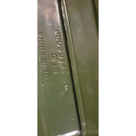 2.5 Gallon 10L Jerry Can Gas Steel Tank Green Military NATO Style - Picture 7 of 10